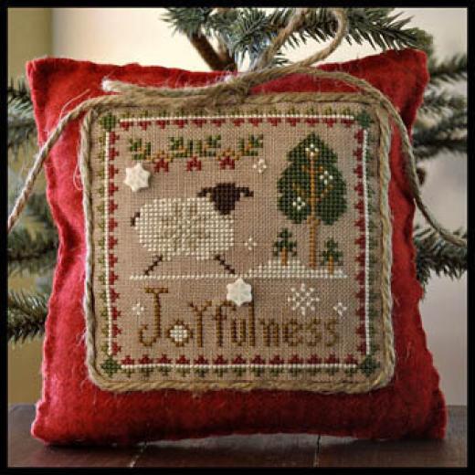 Little House Needleworks - Little Sheep Virtues 12 Joyfulness