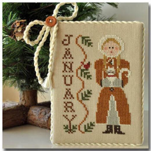 Little House Needleworks - Calendar Girls January