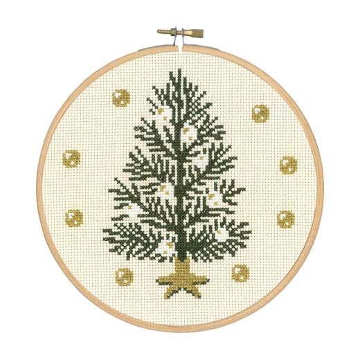 Permin of Copenhagen - Weihnachtsbaum mit Stickring