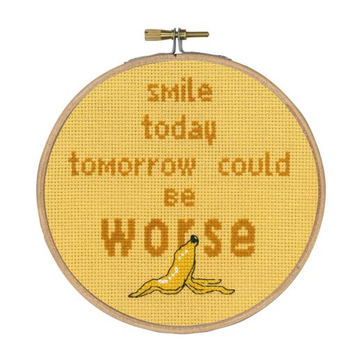 Permin of Copenhagen - Smile today mit Stickring