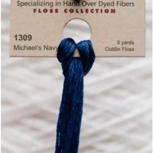 Michaels Navy - Weeks Dye Works Hand Dyed Floss