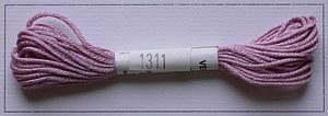 Soie dAlger Seidenstickgarn - Farbe 1311 rot violett / lila