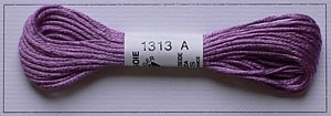Soie dAlger Seidenstickgarn - Farbe 1313 rot violett / lila