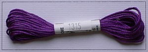 Soie dAlger Seidenstickgarn - Farbe 1315 rot violett / lila