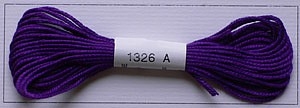 Soie dAlger Seidenstickgarn - Farbe 1326 lila