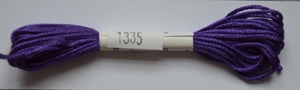 Soie dAlger Seidenstickgarn - Farbe 1335 blau violett