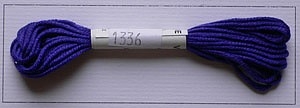 Soie dAlger Seidenstickgarn - Farbe 1336 blau violett