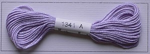 Soie dAlger Au Ver A Soie Seidenstickgarn Farbe 1341 blau violett