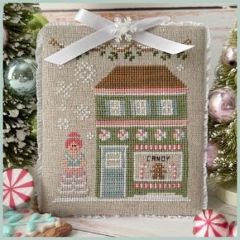 Stickvorlage Country Cottage Needleworks - Nutcracker Village 6 Mother Gingers Candy Store