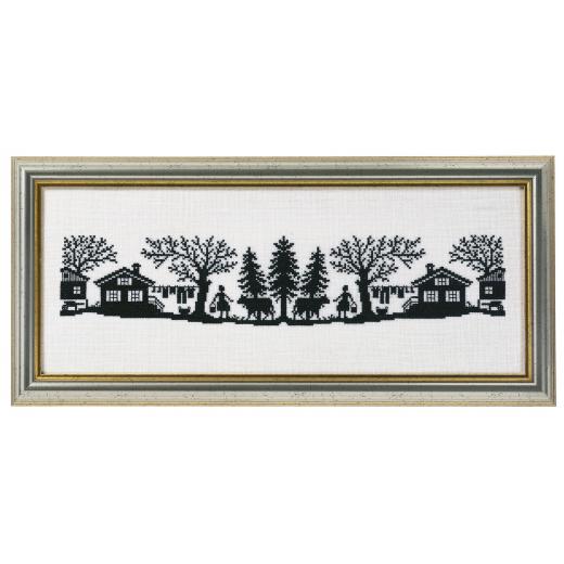 Eva Rosenstand Stickpackung - Silhouette Landschaft