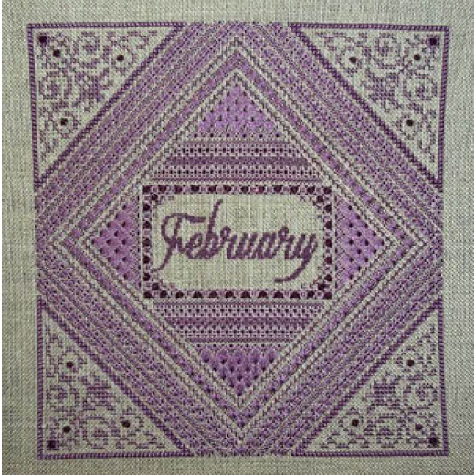 Northern Expressions Needlework - Amethyst - February