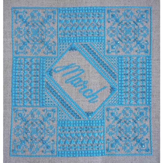 Northern Expressions Needlework - Aquamarine - March
