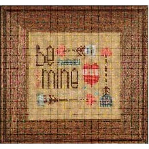 Heart In Hand Needleart - Be Mine