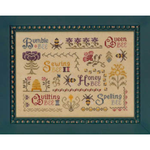 Elizabeths Designs - Antique Bee Sampler