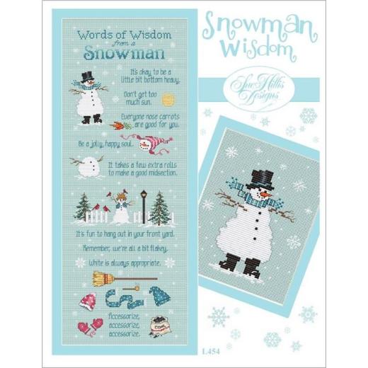 Sue Hillis Designs - Snowman Wisdom