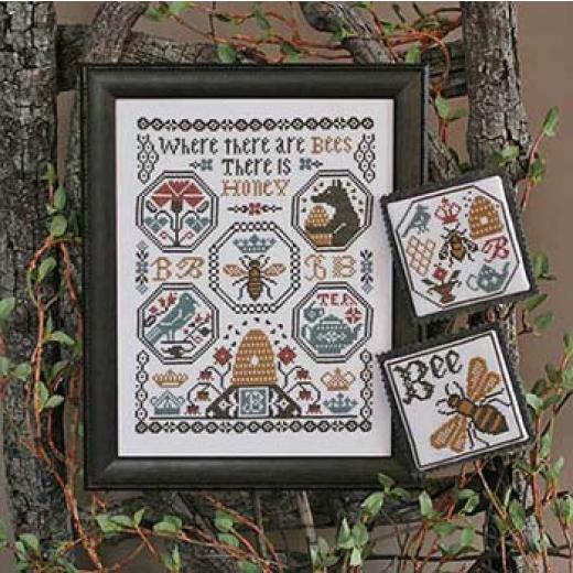 Prairie Schooler - Where There Are Bees (Stickvorlage)