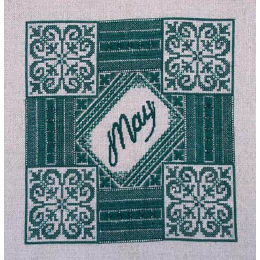 Northern Expressions Needlework - May - Birthstone Emerald