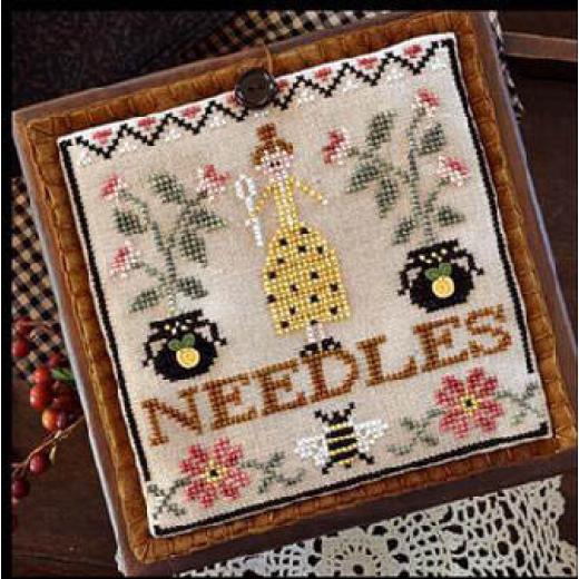 Little House Needleworks - Pretty in Perle-Needle Lady Pocket
