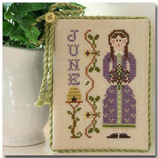 Little House Needleworks - Calendar Girls June