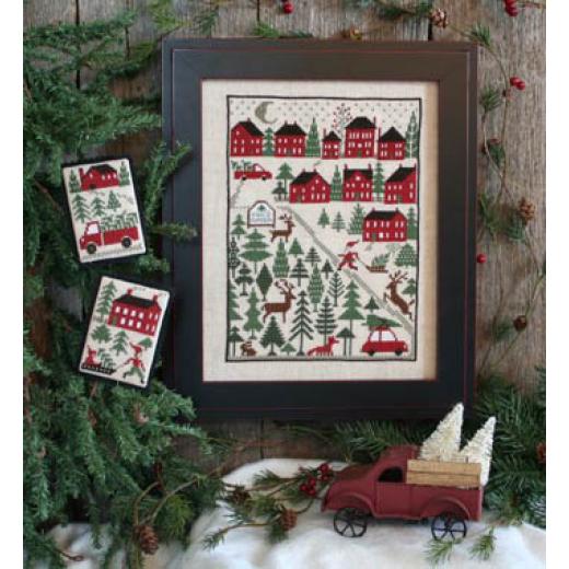 Prairie Schooler - Christmas Tree Farm (Stickvorlage)