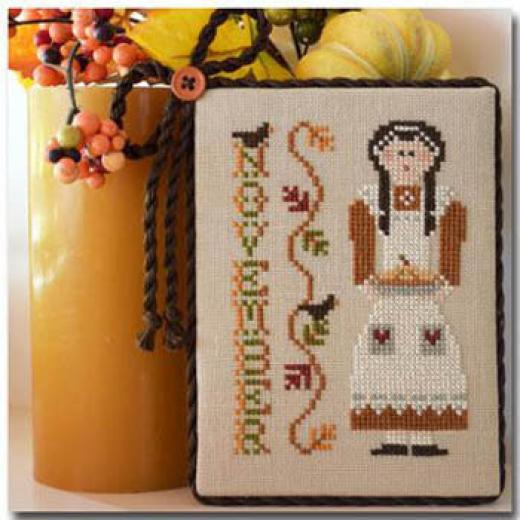Little House Needleworks - Calendar Girls November