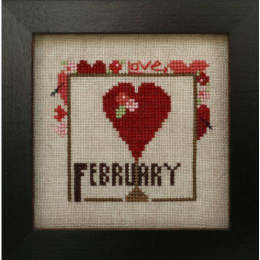 Heart In Hand Needleart - Joyful Journal - February
