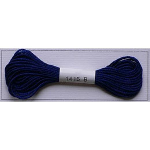 Soie d'Alger Seidenstickgarn - 1415 warmes blau- Ausverkauf 1x vorrätig