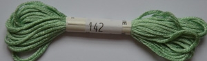 Soie dAlger Seidenstickgarn - Farbe 142 grün extra