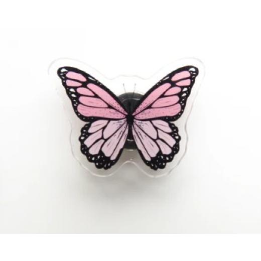 Pink Butterfly - Needle Minder Leti Stitch (magnetischer Nadelhalter)
