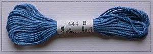 Soie dAlger Seidenstickgarn - Farbe 1444 cyan