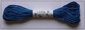 Soie dAlger Seidenstickgarn - Farbe 1446 cyan