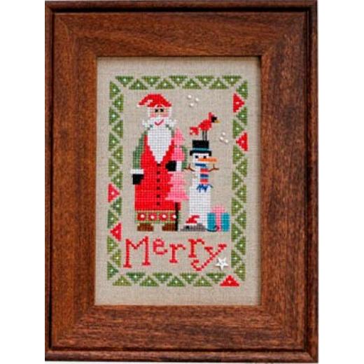 Heart In Hand Needleart - Wee Santa 2015 (w/chms)