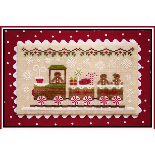 Country Cottage Needleworks - Gingerbread Village 1 Gingerbread Train