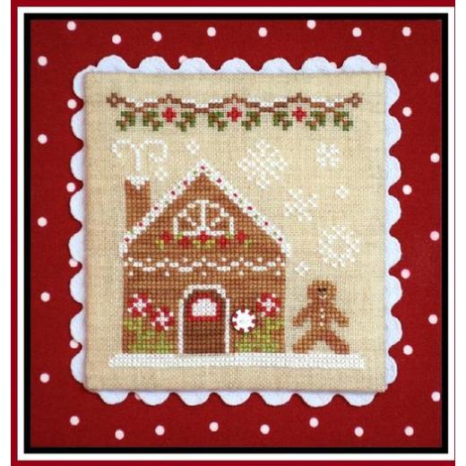 Country Cottage Needleworks - Gingerbread Village 4 Gingerbread House 2