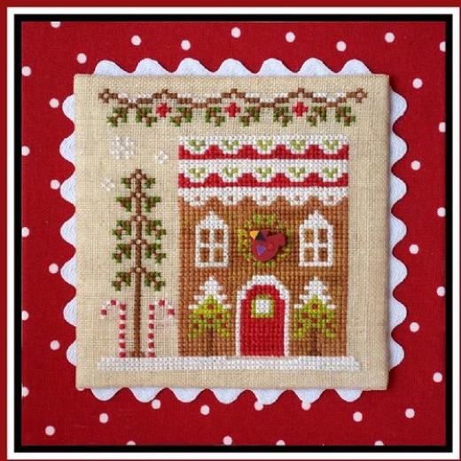 Country Cottage Needleworks - Gingerbread Village 6 Gingerbread House 4