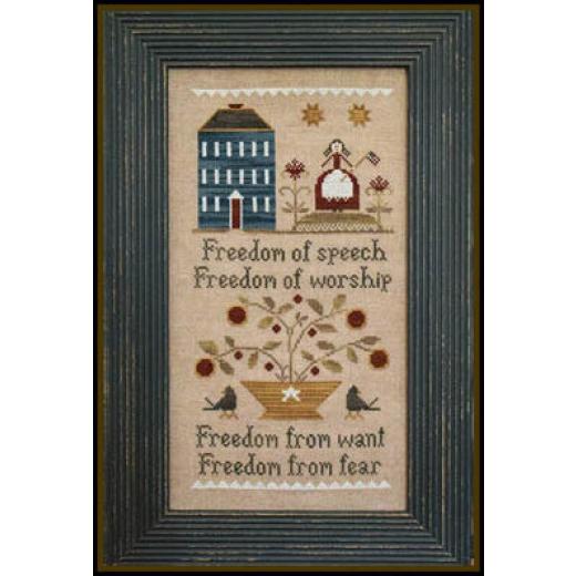 Little House Needleworks - Four Freedoms