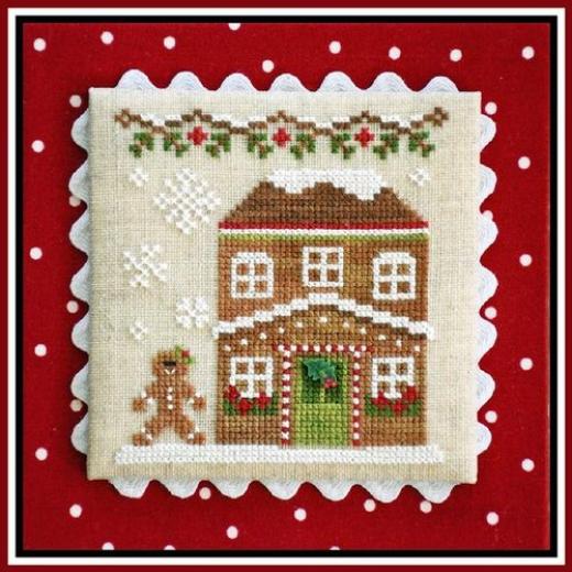 Country Cottage Needleworks - Gingerbread Village 8 Gingerbread House 5