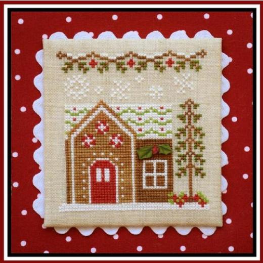 Country Cottage Needleworks - Gingerbread Village 9 Gingerbread House 6 -