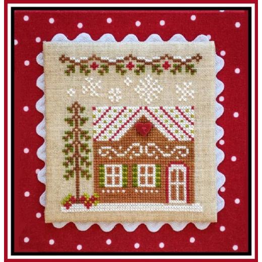Country Cottage Needleworks - Gingerbread Village 10 Gingerbread House 7