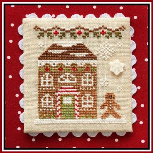 Country Cottage Needleworks - Gingerbread Village 11 Gingerbread House 8