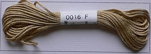 Soie dAlger Seidenstickgarn - Farbe 0016 F-Colours