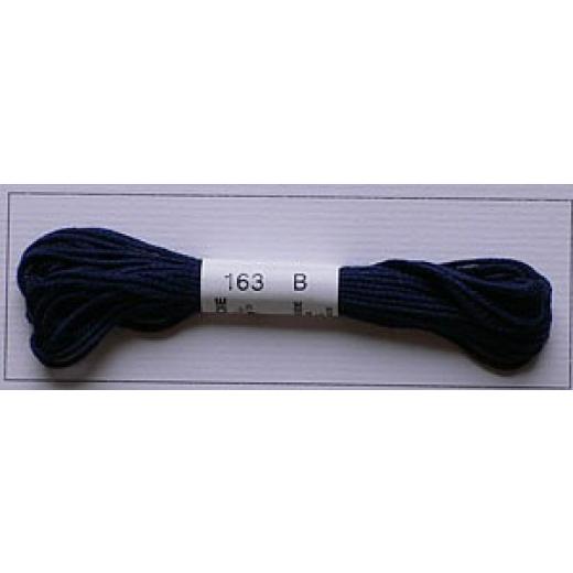 Soie d'Alger Seidenstickgarn - 163 warmes blau - Ausverkauf 1x vorrätig