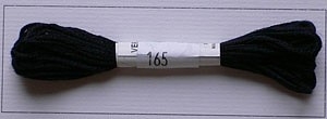 Soie dAlger Seidenstickgarn - Farbe 165 warmes blau