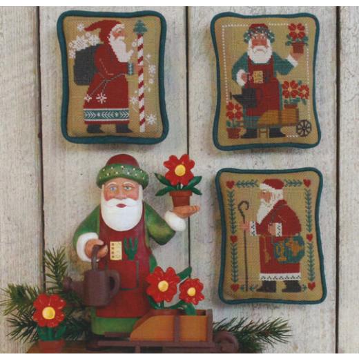 Prairie Schooler - Santas Revisited III (1987, 1993, 1996) (Stickvorlage)