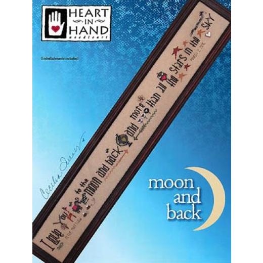 Heart In Hand Needleart - To The Moon And Back (w/emb)