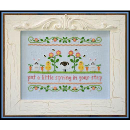Country Cottage Needleworks - Spring In Your Step