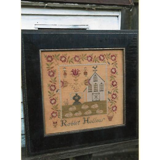 Rabbit Hollow Farm Sampler - Stacy Nash Primitives (Stickvorlage)