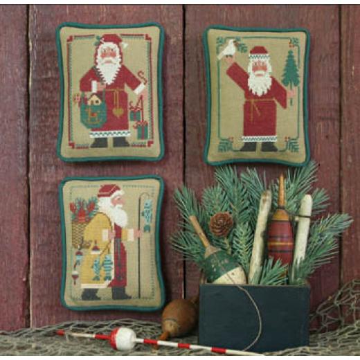 Prairie Schooler - Santas Revisited IV (1986, 1988, 1992) (Stickvorlage)