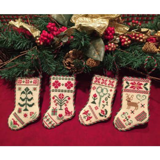 Scissor Tail Designs - Christmas Stocking Ornaments