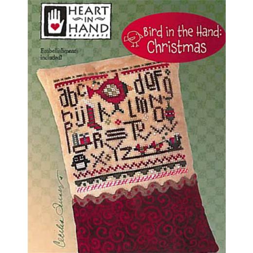 Heart In Hand Needleart - Bird In The Hand - Christmas (w/emb)